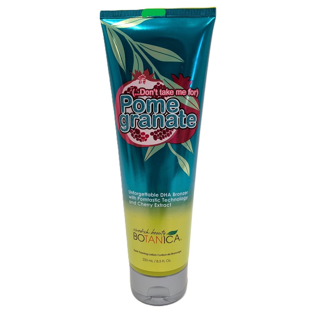 Swedish Beauty Botanica Pomegranate DHA Bronzer Tanning Lotion 8.5 oz
